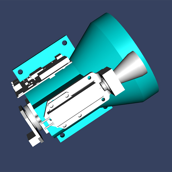 20 km laserafstandsmetermodule