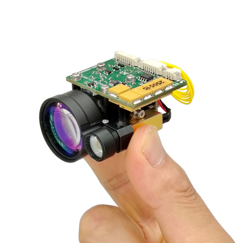 2MRAD 1 km laser afstandsmattermodule voor anti -drone -stest