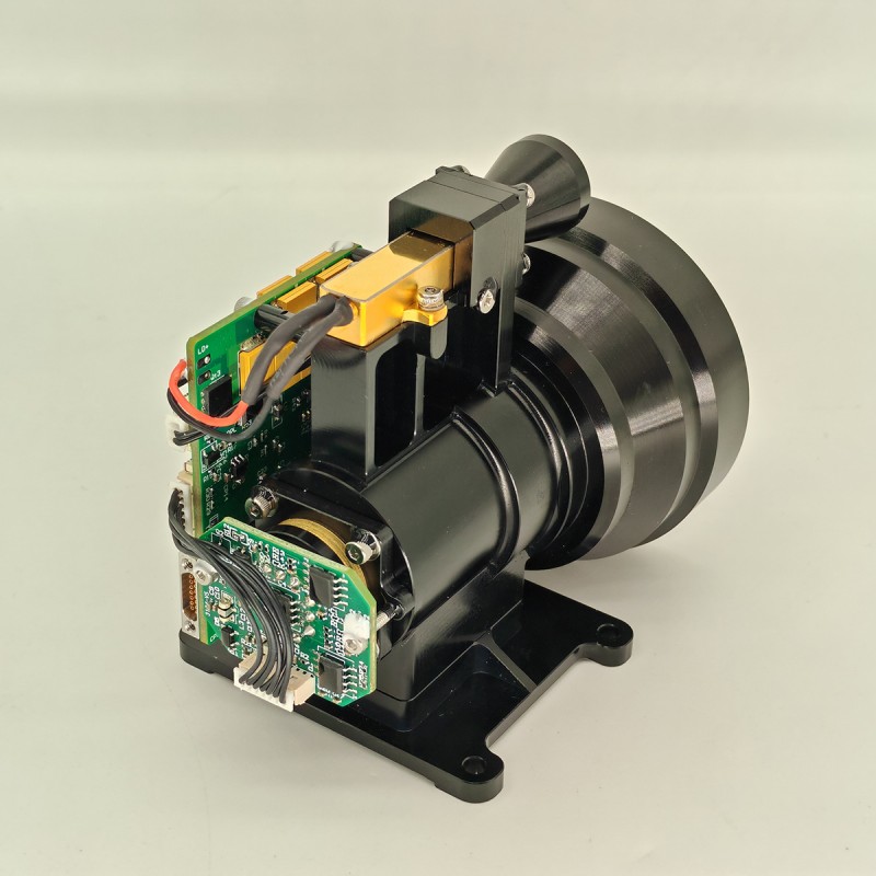 2MRAD 2 km laser -afstandsmattermodule voor anti -drone -stest