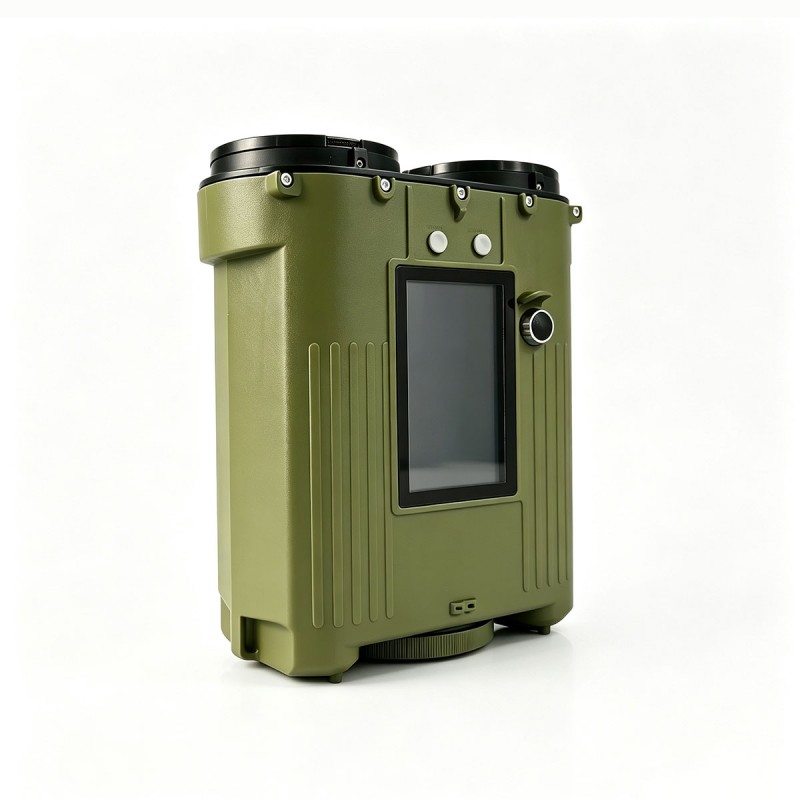Draagbare laserceilometer voor meteorologie
